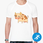 Мужская спортивная футболка