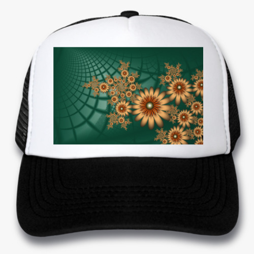 Кепка-тракер с принтом Паутина