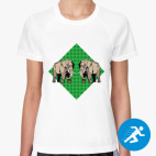 Женская спортивная футболка