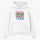 Толстовка худи оверсайз