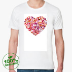 Мужская футболка органик