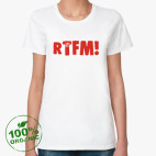 Женская футболка органик