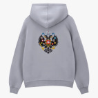 Толстовка худи оверсайз