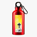 Металлическая бутылка 400 мл UV-DTF