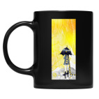 Кружка цветная UV-DTF