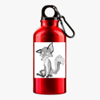 Металлическая бутылка 400 мл UV-DTF