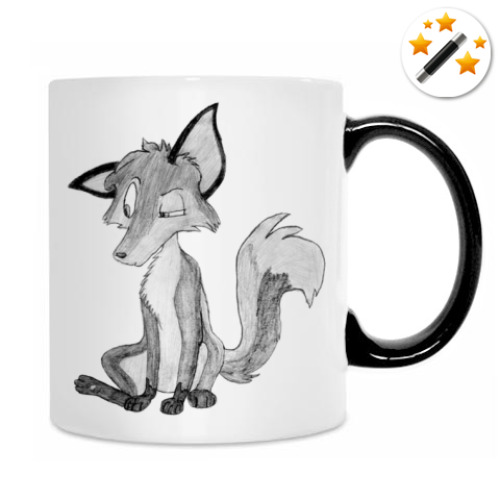 Кружка-хамелеон Лис