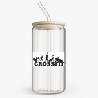 Банка с бамбуковой крышкой