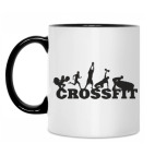 Кружка двухцветная