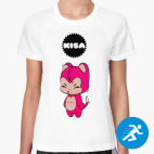 Женская спортивная футболка