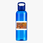 Прозрачная спортивная бутылка