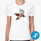 Женская спортивная футболка