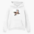 Толстовка худи оверсайз