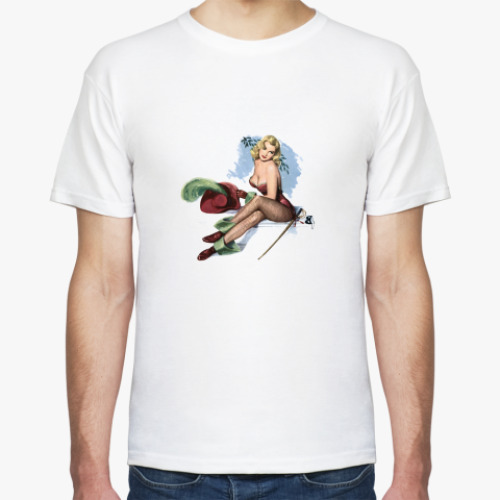 Футболка с принтом Марго