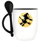 Кружка с ложкой