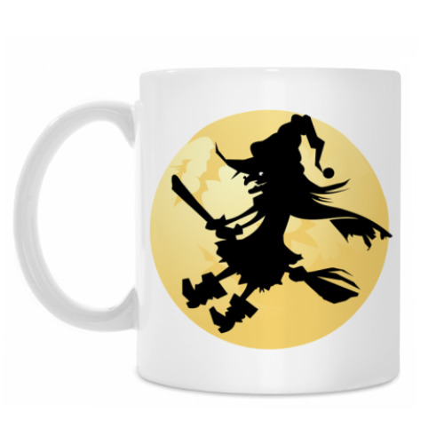 Кружка с принтом Ведьма