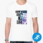 Мужская спортивная футболка