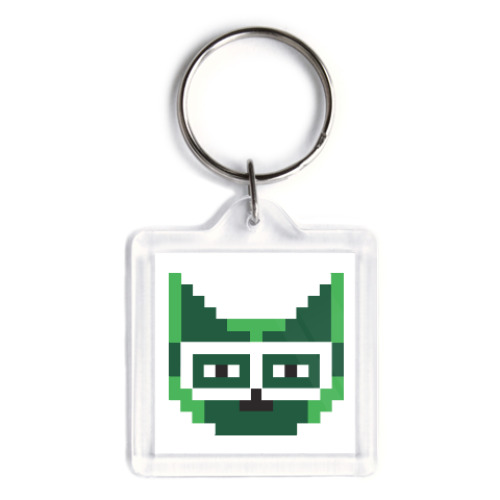 Брелок 8-bit Cat