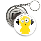 Чудик с наушниками