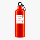 Металлическая бутылка 700 мл UV-DTF