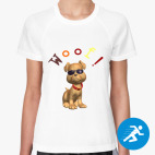 Женская спортивная футболка