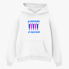 Толстовка худи оверсайз