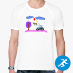 Мужская спортивная футболка