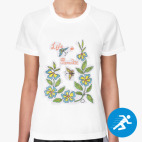 Женская спортивная футболка