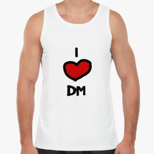 Майка с принтом  Depeche Mode