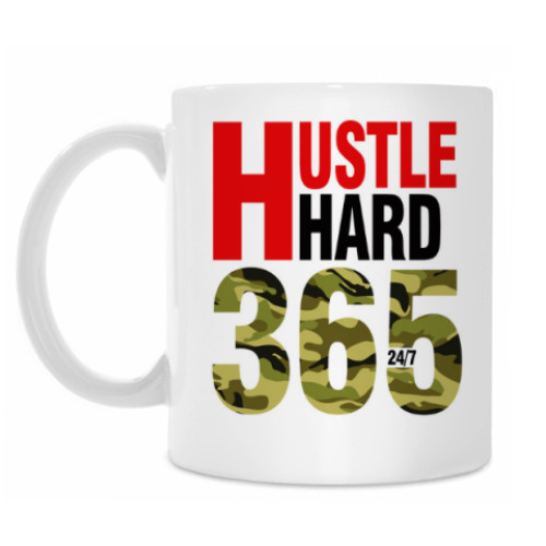 Кружка Hustle HARD 365