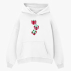 Толстовка худи оверсайз