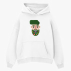 Толстовка худи оверсайз