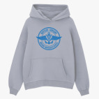 Толстовка худи оверсайз