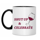 Кружка двухцветная