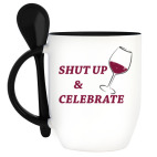 Кружка с ложкой