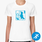 Женская спортивная футболка