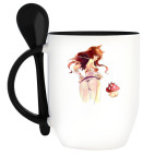 Кружка с ложкой