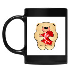 Кружка цветная UV-DTF