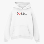 Толстовка худи оверсайз