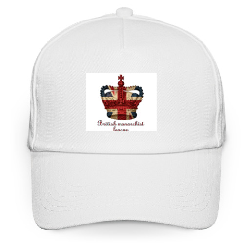 Кепка бейсболка с принтом Королевская Великобритания