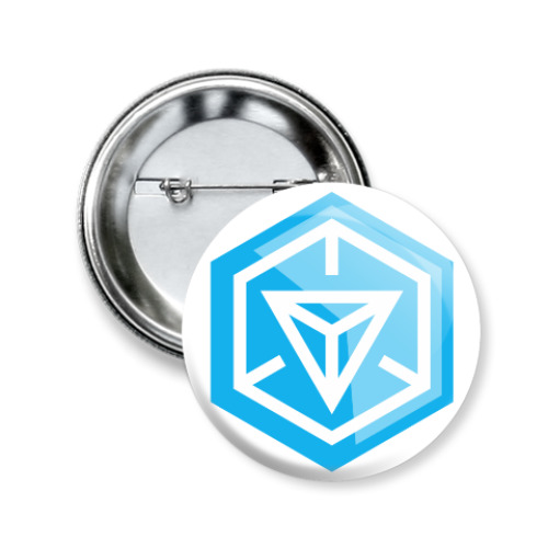 Значок 50мм с принтом Ingress