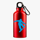 Металлическая бутылка 400 мл UV-DTF