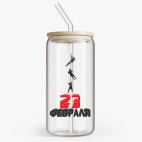 Банка с бамбуковой крышкой