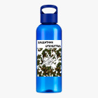 Прозрачная спортивная бутылка