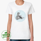 Женская футболка органик