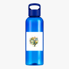 Прозрачная спортивная бутылка