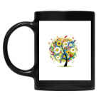 Кружка цветная UV-DTF