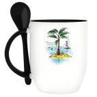 Кружка с ложкой