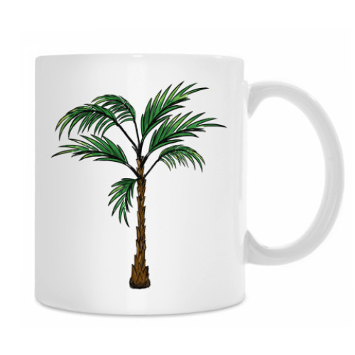 Кружка с принтом keep your eyes on the horizon