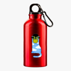 Металлическая бутылка 400 мл UV-DTF